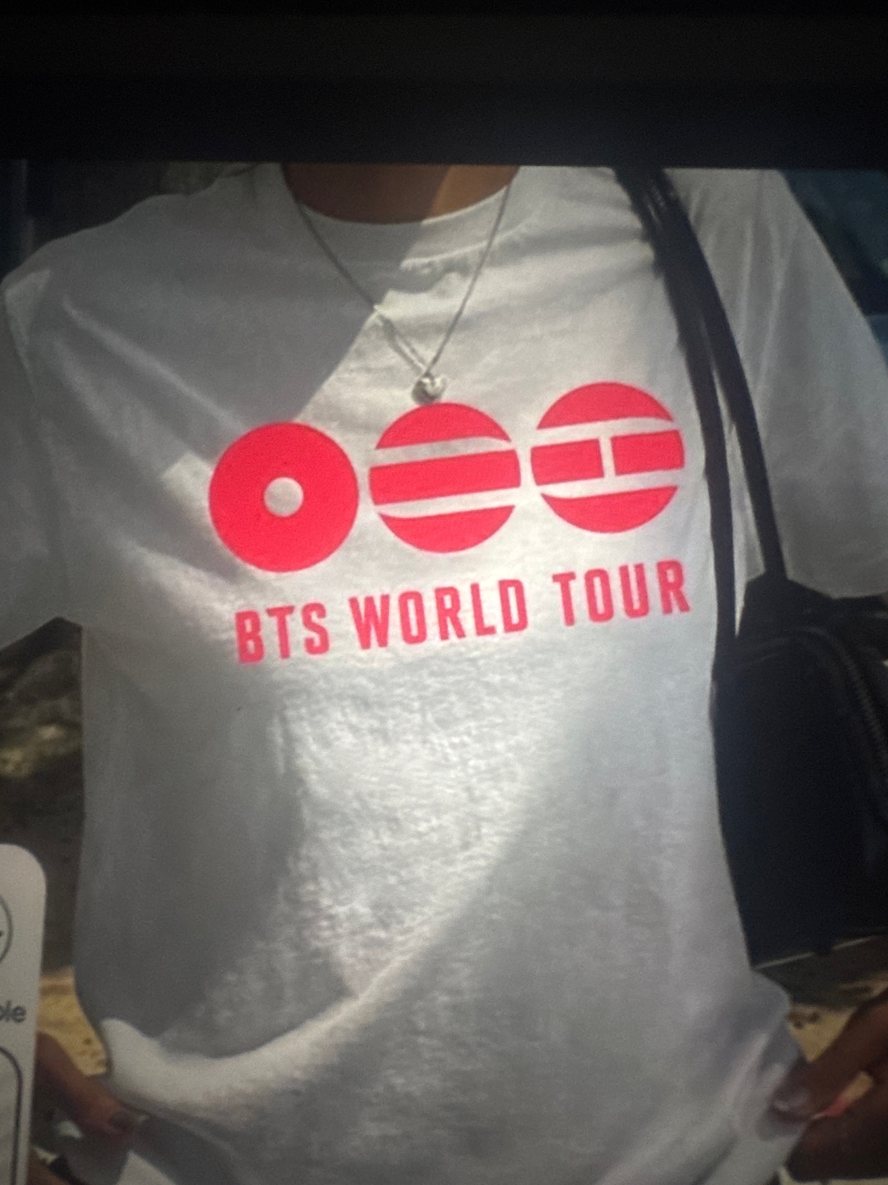Camisa de BTS Arirang World Tour